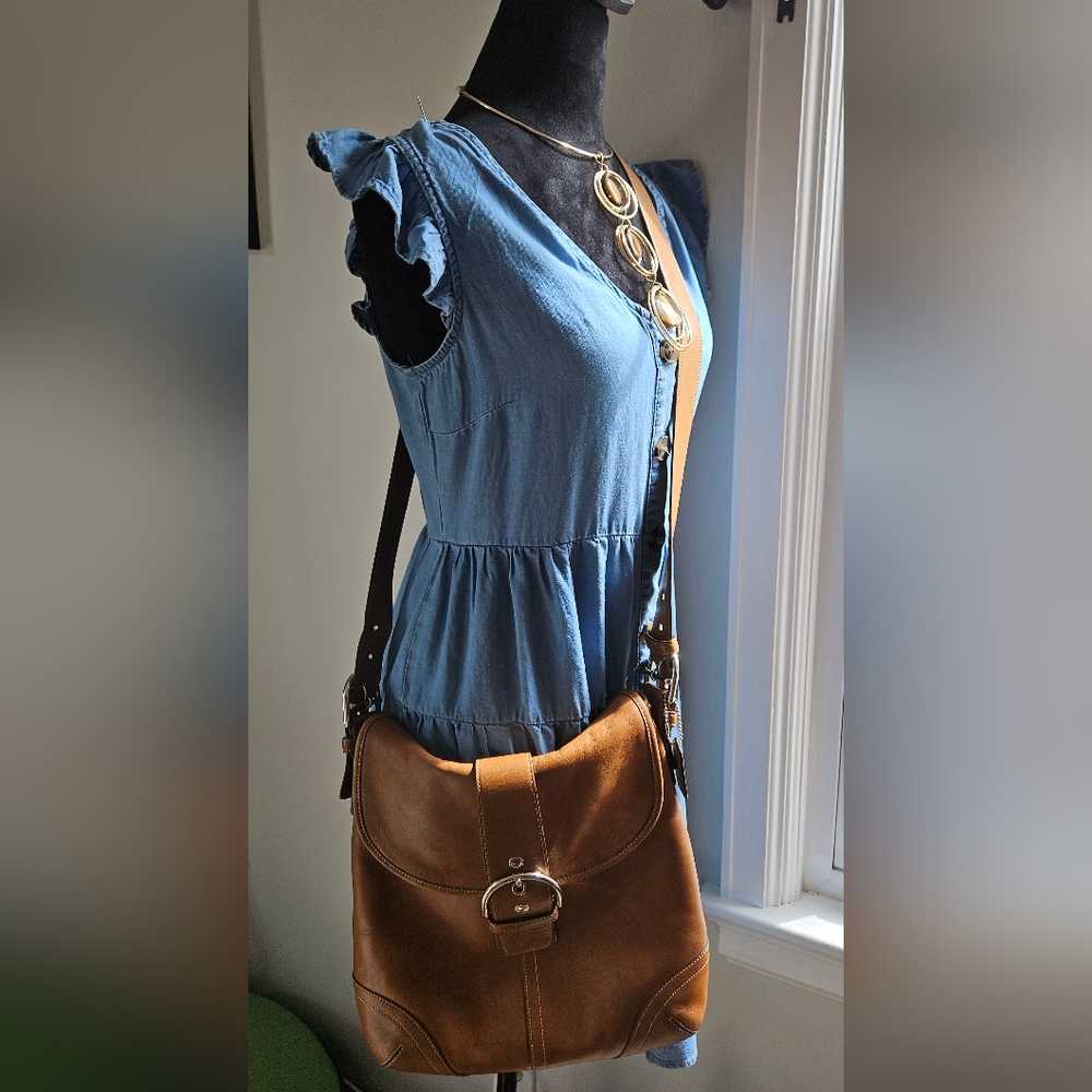 Coach Vintage Soho/Hobo Crossbody Bucket Bag. #G3S-9481 - Picture 11 of 12